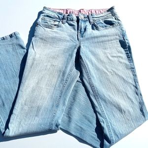 L.E.I. Light Blue Vintage Flare Boot Cut Jeans